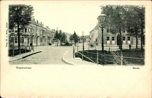 Ak Breda Nordbrabant Niederlande, Mauritsstraat