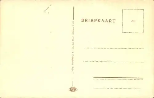 Ak Huizum Friesland Niederlande, Kerkstraat