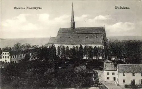 Ak Vadstena Schweden, Klosterkyrka