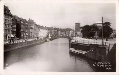 Ak København Kopenhagen Dänemark, Frederiksholms Kanal