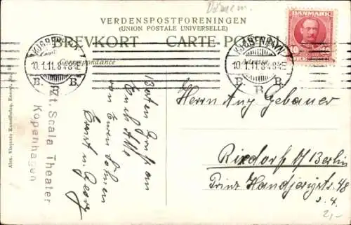 Ak København Kopenhagen Dänemark, Ved Borsen