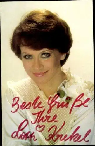 Ak Schauspielerin Lotti Krekel, Portrait, Autogramm