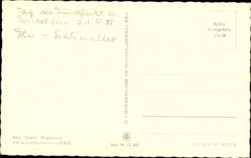 Ak Sänger Werner Stüvecke, Portrait, Autogramm