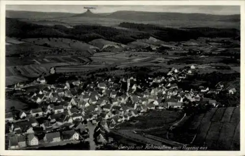 Ak Owingen Haigerloch im Zollernalbkreis, Fliegeraufnahme