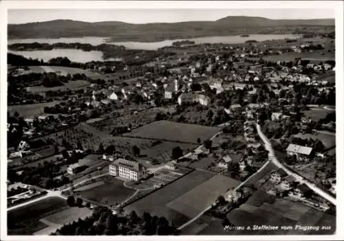 Ak Murnau am Staffelsee, Fliegeraufnahme