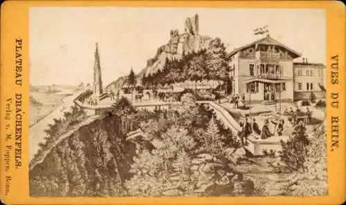 Foto Königswinter am Rhein, Drachenfels, Plateau