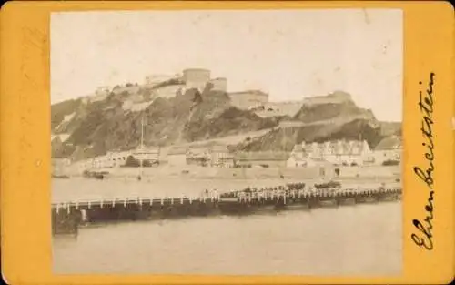 CdV Ehrenbreitstein Koblenz am Rhein, Gesamtansicht, Schiffbrücke