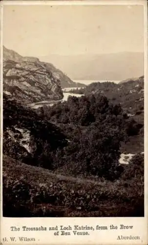 Foto Schottland, Trossachs, Loch Katrine, Brow of Ben Venue