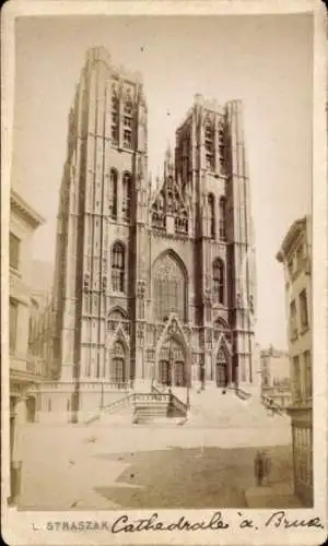 CdV Brüssel, Kathedrale, Fotograf L. Straszak