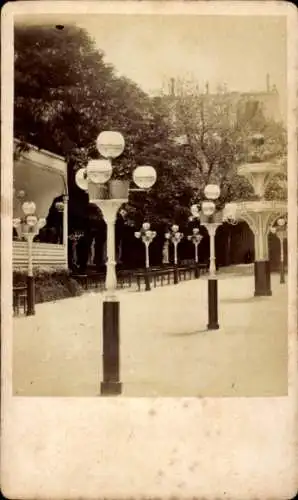 CdV Paris II, Boulevard Montmartre, Laternen