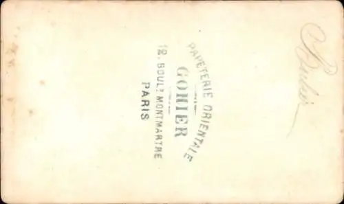 CdV Paris II, Boulevard Montmartre, Laternen