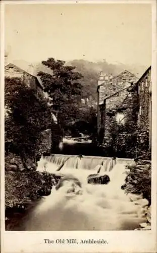 Foto Ambleside Lake District Cumbria England, The Old Mill