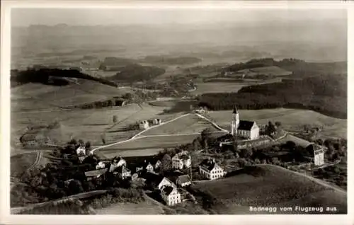 Ak Bodnegg in Oberschwaben, Fliegeraufnahme