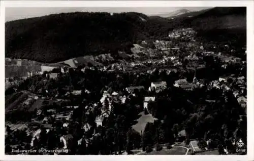 Ak Badenweiler im Schwarzwald, Fliegeraufnahme