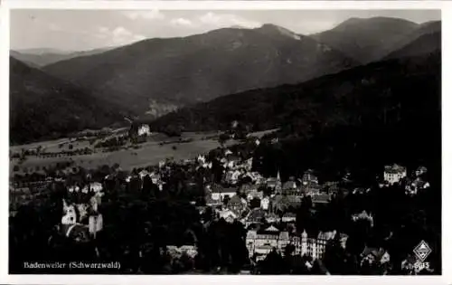 Ak Badenweiler im Schwarzwald, Fliegeraufnahme