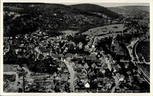 Ak Söllingen Pfinztal am Kraichgau, Fliegeraufnahme