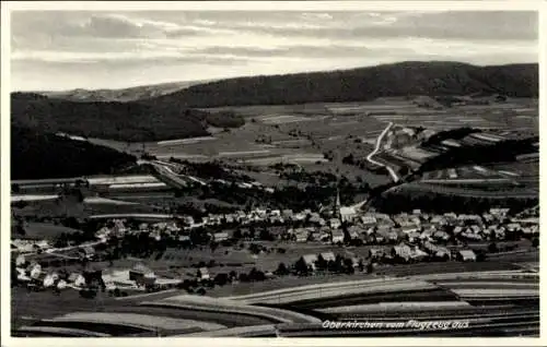 Ak Oberkirchen Schmallenberg im Sauerland, Fliegeraufnahme