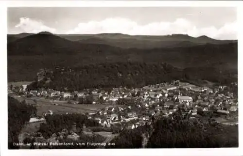 Ak Dahn in der Pfalz, Fliegeraufnahme