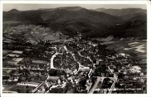 Ak Bad Bergzabern an der Weinstraße Pfalz, Fliegeraufnahme