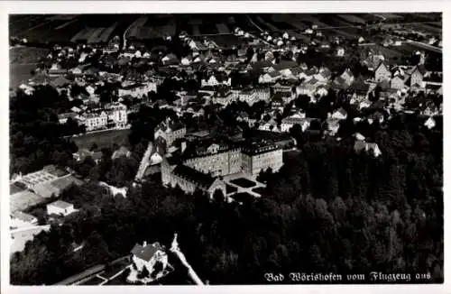 Ak Bad Wörishofen im Unterallgäu, Fliegeraufnahme