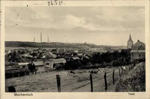 Ak Mechernich in der Eifel, Gesamtansicht