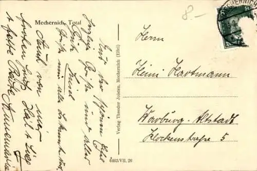Ak Mechernich in der Eifel, Gesamtansicht
