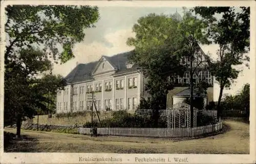 Ak Peckelsheim Willebadessen in Westfalen, Kreiskrankenhaus