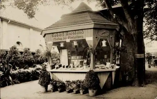 Foto Ak Schöppenstedt in Niedersachsen, Kiosk Robert Riesland, Verlag der Elm-Zeitung