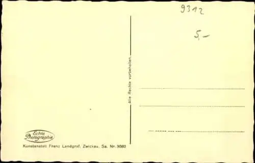 Ak Oberwiesenthal im Erzgebirge, Sachsen Baude, H. Janssen