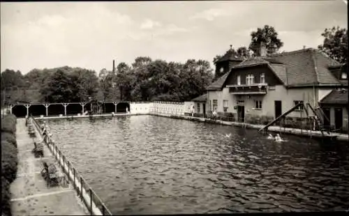 Ak Lengenfeld Vogtland, Stadtbad