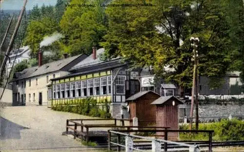 Ak Rentzschmühle Pöhl Vogtland, Einkehrstätte Lochhaus