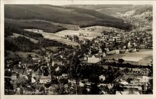 Ak Zwota Klingenthal im Vogtland Sachsen, Blick auf den Ort mit Umgebung