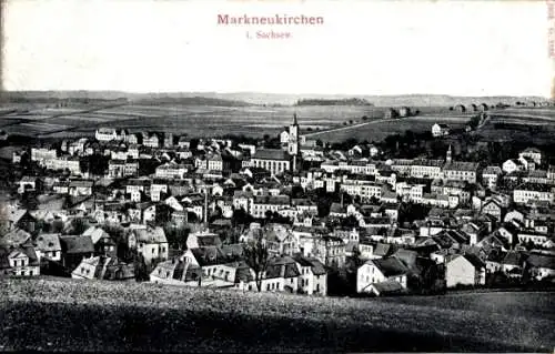 Ak Markneukirchen im Vogtland Sachsen, Panorama von Ort und Umgebung