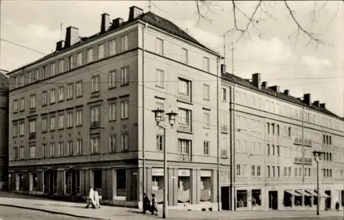 Ak Plauen im Vogtland, Bahnhofstraße Ecke Johannstraße, HO, Fassade