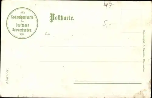 Litho Kyffhäuserland Thüringen, Kaiser Wilhelm Denkmal, Wirtschaft