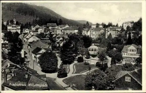 Ak Friedrichroda im Thüringer Wald, Wilhelmsplatz, Pavillon