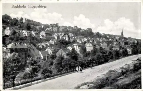 Ak Annaberg Buchholz im Erzgebirge, Gesamtansicht