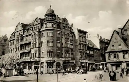 Ak Halle an der Saale, Ecke der Geiststraße und des Moritzburgringes