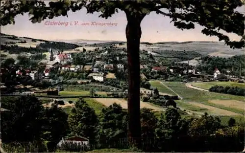 Ak Elsterberg im Vogtland, Panorama, Kleingeraberg