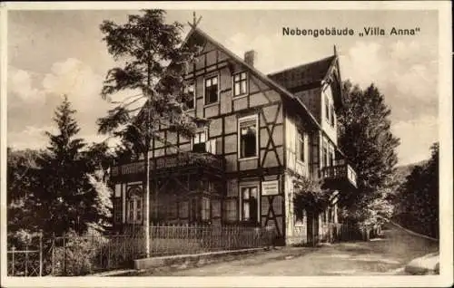 Ak Wernigerode am Harz, Nebengebäude Villa Anna