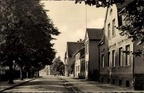 Ak Jerichow an der Elbe, Bahnhofstraße