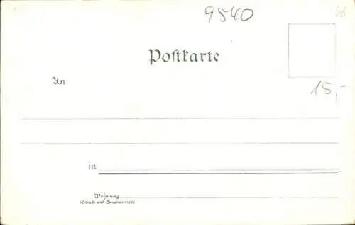 Litho Zwickau Sachsen, Albertplatz, Hauptmarkt, Schwanenteich, Landgericht