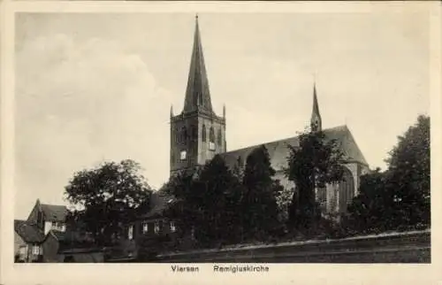 Ak Viersen in Nordrhein Westfalen, Remigiuskirche