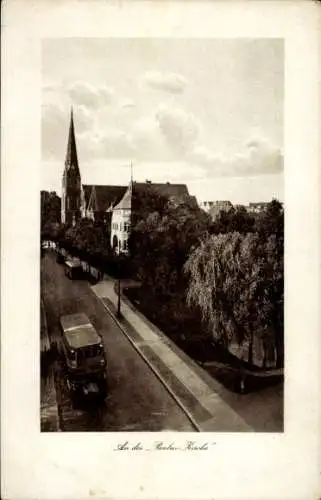 Ak Berlin Zehlendorf, An der Paulus Kirche