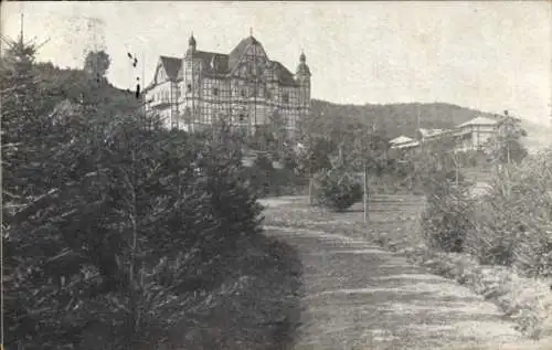 Ak Sülzhayn Ellrich im Harz Thüringen, Sanatorium Hohentanneck