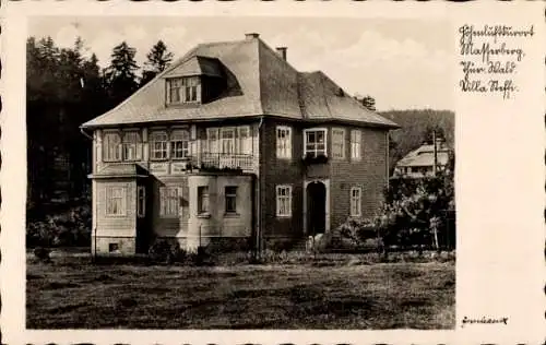 Ak Masserberg in Thüringen, Villa Steffi, Nebenhaus Hotel Waldfrieden