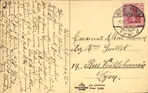 Ak  Wermelskirchen im Bergischen Land, Am Stadtwald