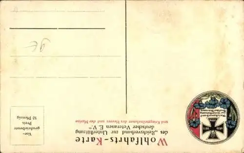 Ak Generalfeldmarschall Colmar von der Goltz, Portrait