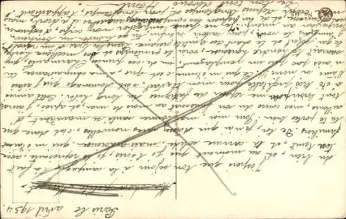 Künstler Ak Hundeportrait, Irish Setter