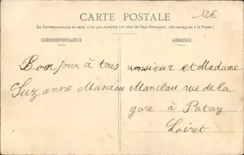 Ak Chateauneuf en Thymerais Eure et Loir, L'Usine à Gaz et le Calvaire